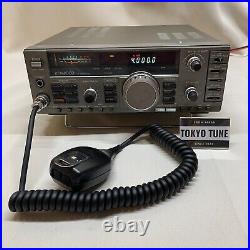 KENWOOD TS-140S HF 100W ALL Mode Transceiver Amateur Radio with Cable Mic Working