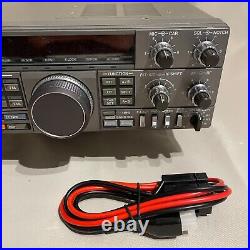 KENWOOD TS-440S 100W HF Ham Radio Transceiver Antenna Tuner withCable Used Working