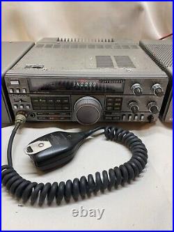 KENWOOD TS-440S PS-430 SP-430 100W HF Ham Radio Transceiver AntennaTuner Working