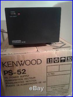 KENWOOD TS-850S/AT Transciever & KENWOOD PS-52 DC Power Supply ORIG BOXES ExCond