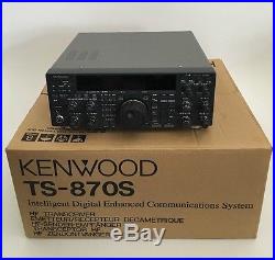 Kenwood Ts-870s Hf Dsp Transceiver In Box Mint! Late Model