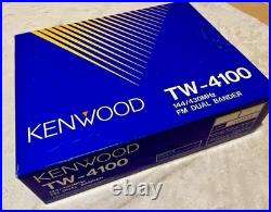 KENWOOD TW-4100 FM Transceiver 144/430MHz Expanded RX Boxed Excellent Japan KENWOOD TW-4100 FM Transceiver 144/430MHz Expanded RX Boxed Excellent Japan