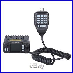 KT-7900D Quad Band Quad-Standby 25W VHF UHF Mobile Radio Transceiver+ Microphone