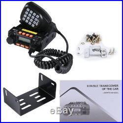 KT-8900 Dual-Band 25W VHF UHF Car/Trunk Ham Mobile Transceiver Two Way Radio ON