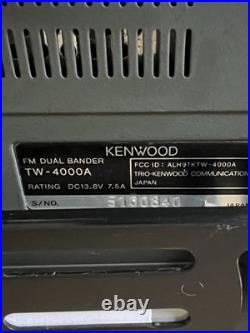 Kenwood Dual Bander TW-4000A Dual Bander 144 MHz 440 MHz Untested