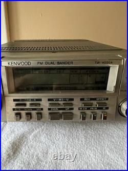 Kenwood Dual Bander TW-4000A Dual Bander 144 MHz 440 MHz Untested