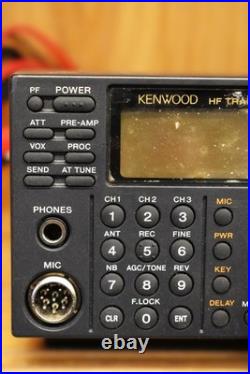 Kenwood HF Transceiver TS-570D Tested and Working Must See Screen