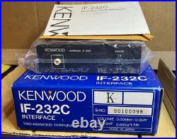 Kenwood IF-232C Interface never used