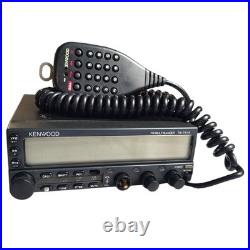 Kenwood Mobile Ham Radio TM-741A Transceiver VHF UHF Dual Band Tested