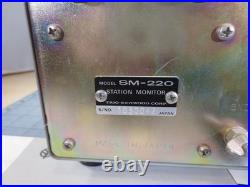 Kenwood SM-220 Ham Radio Station Monitor with Manual (Clean!)