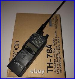 Kenwood TH-78A FM Dual Bander Ham Radio Transceiver