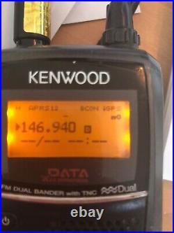 Kenwood TH-D72A Dual Band VHF/UHF APRS Satellite withCharger and other accessories