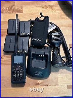 Kenwood TH-D74A Tri-band Handheld Transceiver + Extras