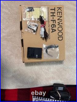 Kenwood TH-F6A Amateur Radio Handheld 2m/1.25m/70cm Transceiver
