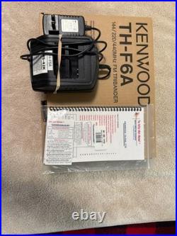 Kenwood TH-F6A Amateur Radio Handheld 2m/1.25m/70cm Transceiver