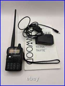 Kenwood TH-F6A FM Tri-band 144/220/440MHz Ham Radio Handheld Transceiver