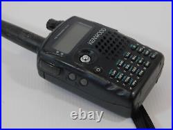 Kenwood TH-F6A Ham Radio Handheld FM Tribrander Transceiver (works well)