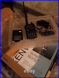 Kenwood TH-F6A Ham Radio Transceiver Black FM 144/220/440 MHz MPN TH-F6A