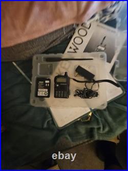 Kenwood TH-F6A Ham Radio Transceiver Black MPN TH-F6A with Battery, Charger & M