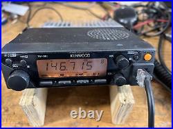 Kenwood TM-261A FM Mobile Transceiver 144MHZ Ham Radio 2 Meter 8 Pin With Bracket