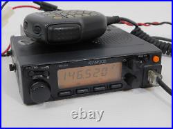 Kenwood TM-261A Ham Radio 2-Meter FM Mobile Transceiver + Mic (works well)