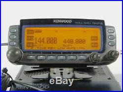 Kenwood TM-D700A FM Dual Band Ham Radio Transceiver with Mic + Manual (tested)