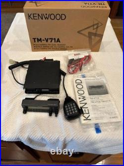 Kenwood TM-V71A FM Dual Band VHF/UHF 144/440 MHz Ham Radio Transceiver with Mic