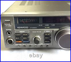 Kenwood TS-140S HF All Mode Ham Radio transceiver MIC+CORD S. N. 0070499