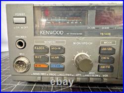 Kenwood TS-140S HF Transceiver Ham Radio Equipment With Microphone