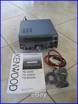 Kenwood TS-2000X HF/6M/VHF/UHF/SAT/1.2ghz transceiver in Very Nice shape