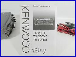 Kenwood TS-2000X Ham Radio Transceiver with Original Box + Manual (works great)