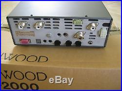 Kenwood TS-2000 HF/VHF/UHF/SAT MINT, Later model, blue display, in the boxes