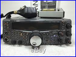 Kenwood TS-2000 HF/VHF/UHF Transceiver with 2 Microphones & Manual, Tested