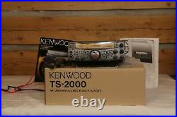 Kenwood TS-2000 HF/VHF transceiver excellent condition in the box