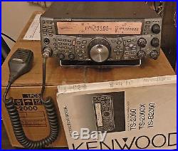 Kenwood TS 2000 Radio Transceiver HF+6M+2M+440 all mode