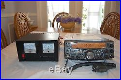 Kenwood TS 2000 radio transceiver withastron 20amp metered power supply