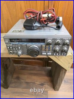 Kenwood TS-430S HF Transceiver with Microphone and Cables