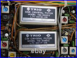 Kenwood TS-520SE Vintage Ham Radio Tube Hybrid Transceiver + Filters (no TX/RX) Kenwood TS-520SE Vintage Ham Radio Tube Hybrid Transceiver + Filters (no TX/RX)