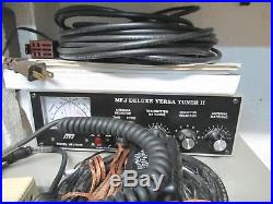 Kenwood TS-520S HF CW-SSB HAM Amateur Radio Transceiver MFJ-949E Versa Tuner