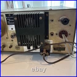 Kenwood TS-520S Vintage Ham radio Tube Hybrid HF Transceiver (turns on, filters) Kenwood TS-520S Vintage Ham radio Tube Hybrid HF Transceiver (turns on, filters)