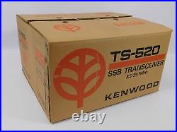 Kenwood TS-520 Vintage Ham Radio Transceiver with Original Box (untested)