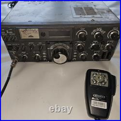 Kenwood TS-530S HAM Radio Reciever Transceiver HF WARC SSB CW VOX UNTESTED AS IS