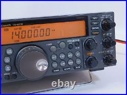 Kenwood TS-570DG Ham Radio Transceiver + DC Cable (works great)