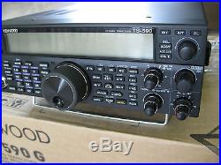 Kenwood TS-590SG (SG=later model) in Beautiful shape in the Original box withTCXO