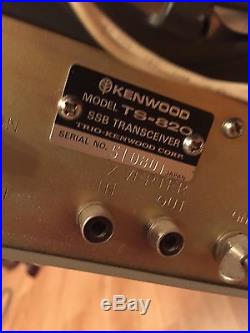 Kenwood TS-820 HF Transceiver Ham Radio