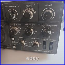 Kenwood TS-820 Ham Radio SSB Transceiver Missing Power Cord And Vox Man Bottom