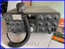 Kenwood TS-830S HF Ham Transceiver Radio With Shure 404c Mic