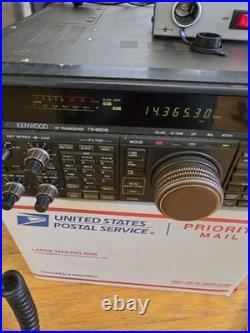 Kenwood TS-850S HF 100W Amateur Transceiver With Mic MC-42S TESTED