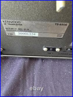 Kenwood TS-850S HF 100W Amateur Transceiver With Mic MC-42S TESTED