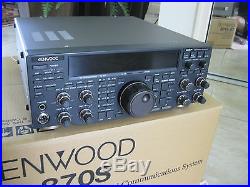 Kenwood TS-870S AT HF Transceiver+DSP in Excellent shape in the box-20M S. N